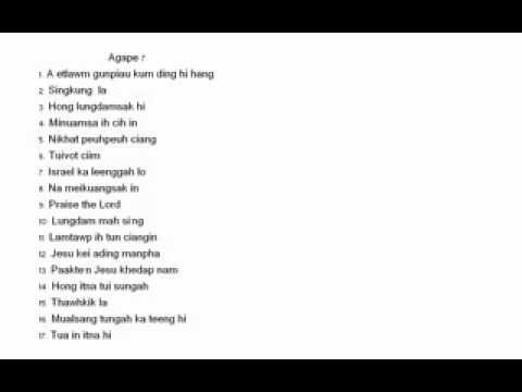 Agape 7-14 Hong itna tui sungah