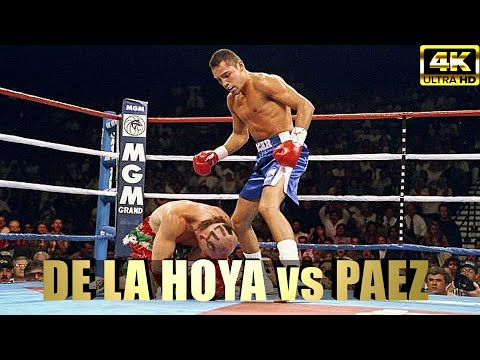 Oscar De La Hoya vs Jorge Paez | KNOCKOUT Highlights Boxing Fight | 4K Ultra HD