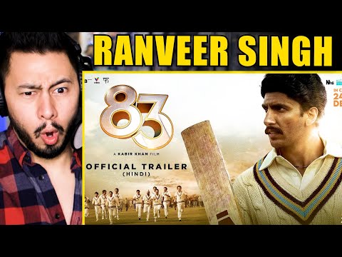 83 Official Trailer Reaction!! Ranveer Singh, Deepika Padukone, Pankaj Tripathi