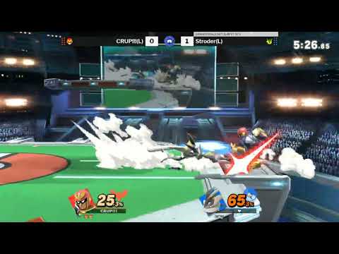 The Smash Lab 200 Grand Finals Set 2 - Stroder (Greninja) vs CRUP!!! (Falcon)