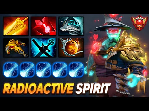 Storm Spirit with Radiance Radioactive Fighter - Dota 2 Pro Gameplay [Watch & Learn]
