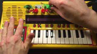 Video thumbnail for circuit bent VTech Music Major pt1 by Ok Housecat by Ok Housecat
