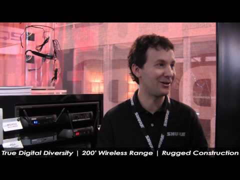 NEW!! Shure PGX Digital Wireless System | agiprodj.com - NAMM 2011