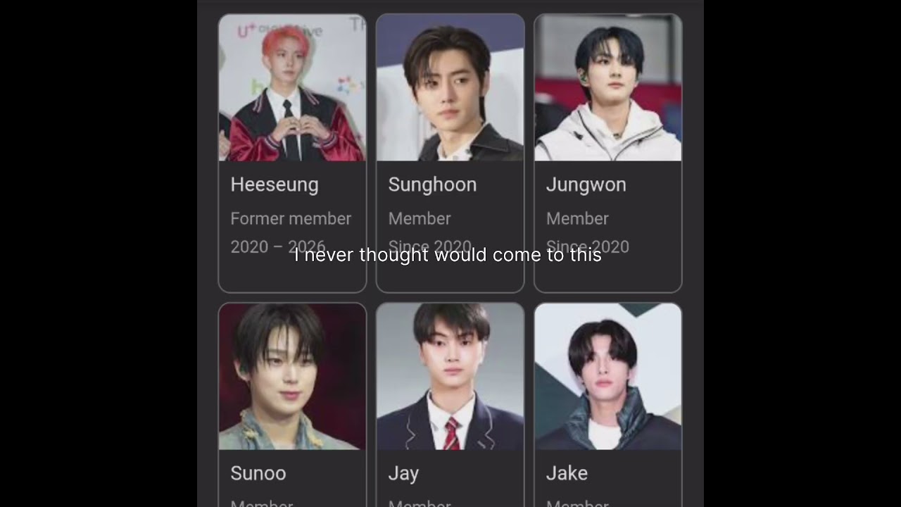 #bringheeseungback 😭💔 #heeseung #enhypen #niki #sunghoon #jake #jay #jungwon #sunoo #kpop #engene