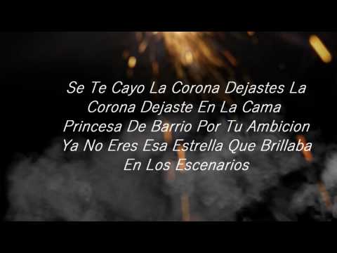 Princesa De Barrio (Letra Offical)  Kevin Florez Ft Cousin