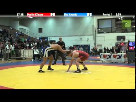 97 KG QF - Dustin Kilgore (Sunkist Kids) vs. Sho Yasuda (Japan)