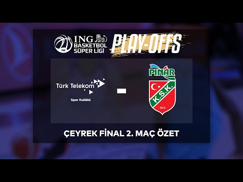 Pınar Karşıyaka-Türk Telekom Play-Off 2.maç özet görüntüler