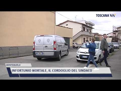 2021-05-03 MONTEMURLO - INFORTUNIO MORTALE, IL CORDOGLIO DEL SINDACO