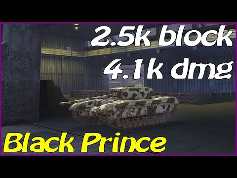 WOT Blitz 2.5k block / Black Prince / 6 frags / 4.1k dmg