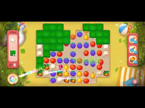 Gardenscapes Level 2456 [Hard Level] #androidgameplay #tranding #gardenscapesgame #viral #game