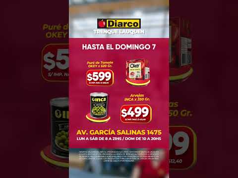🛒 Diarco - Ofertas Trenque Lauquen - 01.12 al 07.12 #diarco