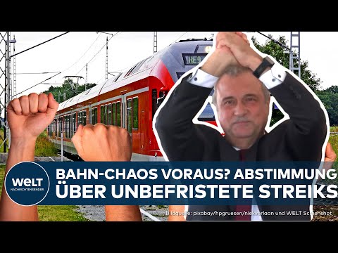 UNBEFRISTETE STREIKS? Urabstimmung der Gewerkschaft – Konflikt zwischen Bahn und GDL spitzt sich zu!