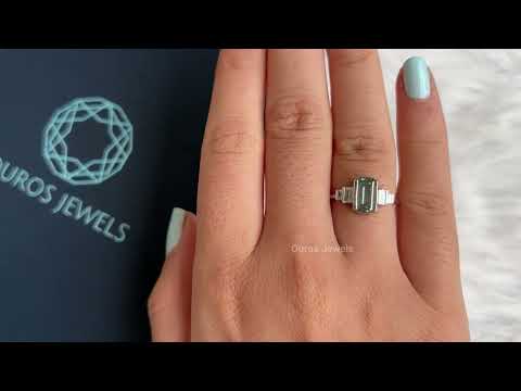 Five Stone Fancy Color Diamond Engagement Ring  @ourosjewels