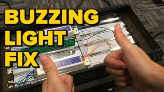 Fix Fluorescent Light Buzz/Flicker