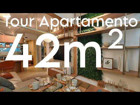 TOUR APARTMENT 42M² - PREPARING MAXIMUM SPACES 😍 - INTEGRATED BALCONY - DECORATED MODEL APARTMENT