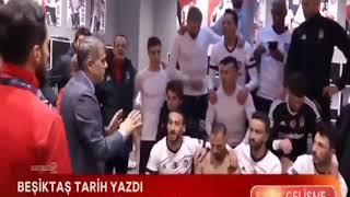 Porto maçı sonrası Beşiktaş soyunma odası ve Şenol Güneş'in TARİHE GEÇECEK konuşması