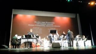 U of A Studio Jazz Ensemble performs Mueva Los Huesos Gordon Goodwin
