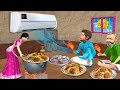 Garib Beti Ka Ghar Rasoi Mei Split AC Chicken Biryani Cooking Street Food Hindi Kahani Hindi Stories