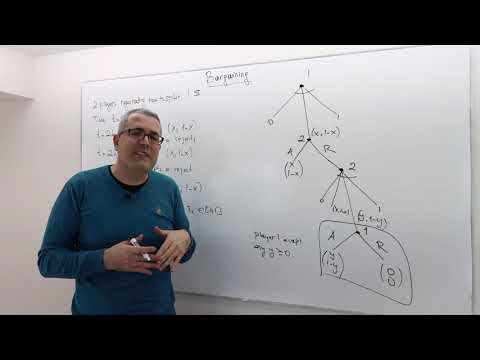 (AGT3E7) [Game Theory] Solving Rubinstein's Alternating Offer Bargaining Game: Two-Period Version