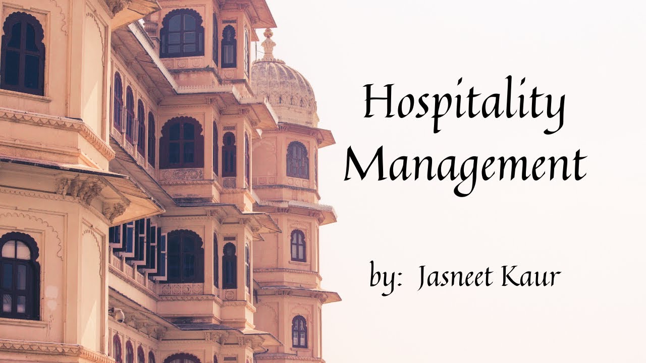 Hospitality Management | Home Science | Chapter 17 Part 1 | CLASS XII CBSE