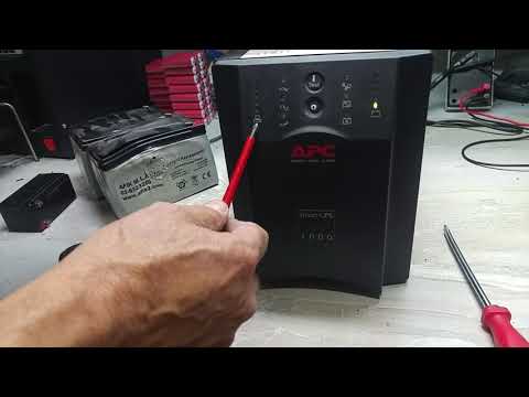 how to Replacement of batteries SUA1000I,RBC6 www.afik2.com 03-6323266