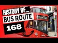 History Of London BUS Route 168 1986 2023