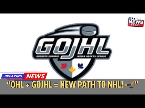 OHL Partners with GOJHL | Ontario Hockey’s New Development Pipeline। USA NEWS TODAY