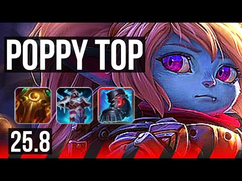POPPY vs GNAR (TOP) | KR Challenger | 25.8