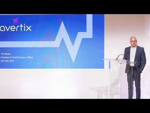 Tim Moran, Avertix Medical - First FDA-Approved Heart Attack Warning System | LSI USA '25