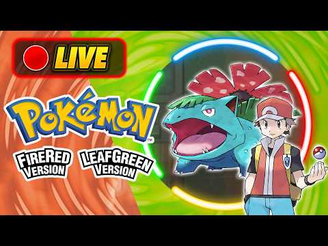 Let's Play Pokémon FireRed/LeafGeen on Switch | Andre's 1st Time Ever...Kinda lol!