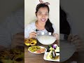 Eating Odisha Famous Pakhala Bhat Fish Fry Salad Begun Bhaja Shorts Youtubeshorts Odiafood