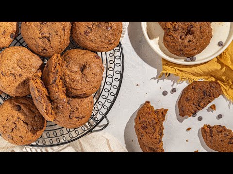 Chewy Pumpkin Chocolate Chip Cookies Recipe