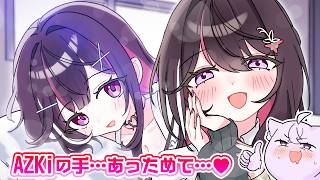 【手描き】あずきちに限界ギリギリのエッッな呪詛を浴びせ続ける猫又おかゆ【ホロライブ/猫又おかゆ/AZKi】