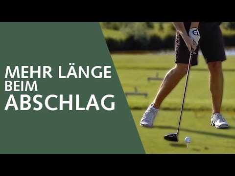 Golftipp - Mehr Länge beim Abschlag