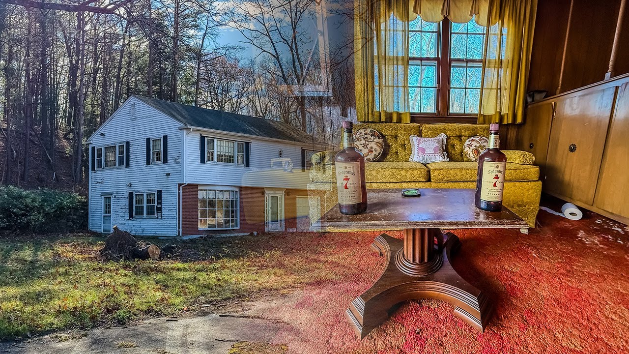 Abandoned Time Capsule House 1970's Style- You Won't Believe All Of The Family Photos Left Inside!