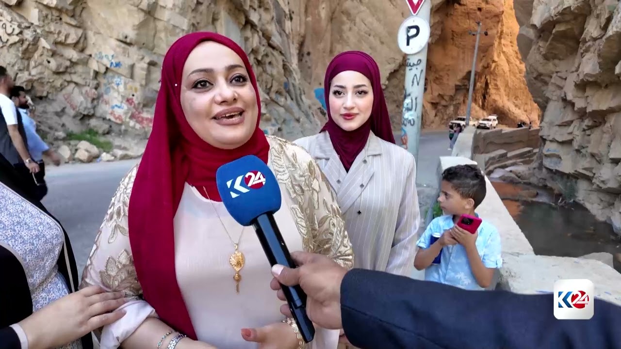 ڤیدیۆ | گەشتیاران و هاووڵاتییان لە گەرمیان روو لە سەرتەكی بەمۆ دەكەن