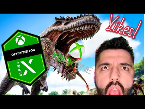 Ark Survival Evolved Xbox Series X VS Xbox One X Gameplay Loading Performance is FAST! 60 FPS 4K