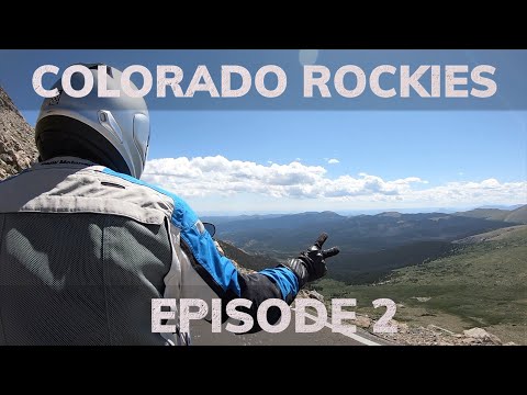 Colorado Rockies, Pikes Peak, Mount Evans, & Trail Ridge Road - A Motorcycle Journey to Canada