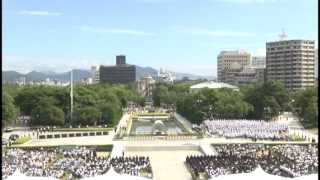 preview picture of video '平成24年 広島平和祈念式典ダイジェスト　Hiroshima Peace Memorial Ceremony'