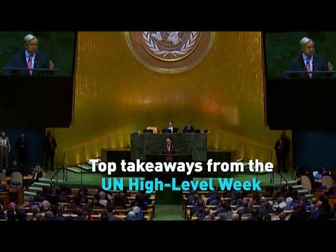 Top takeaways from the UN High-Level Week