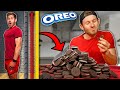 Eating My HEIGHT In Oreo Cookies INSANE Food Challenge