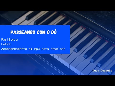 Passeando com o Dó- no piano
