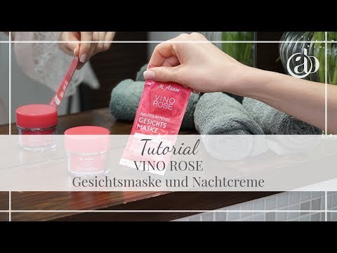M. Asam VINO ROSE Gesichtsmaske & Nachtcreme | asambeauty