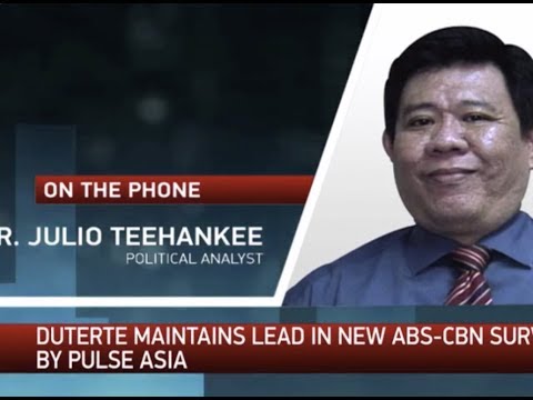 Julio Teehankee dissects the undecided voters in 2016, May 4, 2016