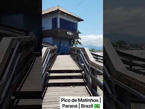 Relaxe e curta a natureza no Pico de Matinhos, Paraná, Brasil 🇧🇷