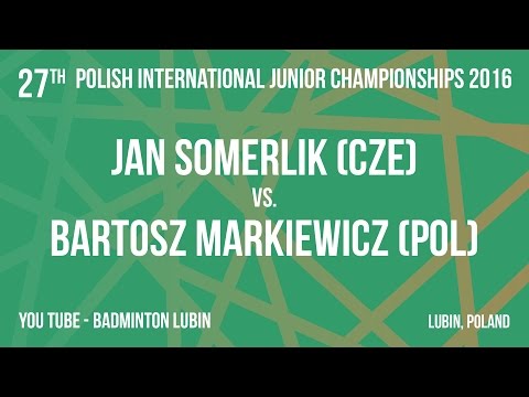 #PJ2016 Lubin Jan SOMERLIK (CZE) vs. Bartosz MARKIEWICZ (POL)