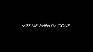 Miss me when I&#39;m gone by Coco Jones
