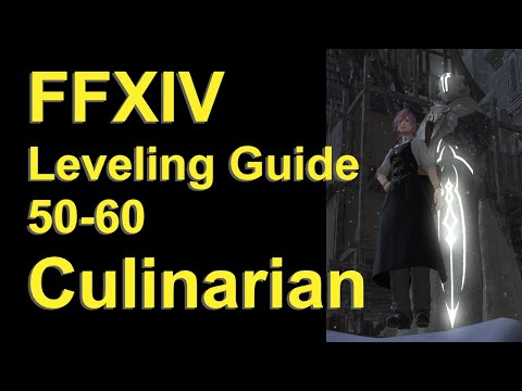 OUTDATED - FFXIV Culinarian Leveling Guide 50 to 60 - post patch 5.58