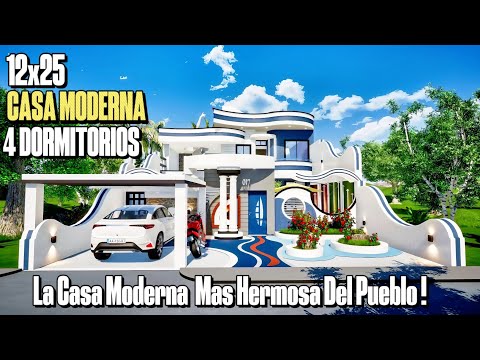 LA CASA MAS HERMOSA Y CONFORTABLE DEL PUEBLO (300 M²) ❤️ / MAISON MODERNE 2025 (JT CASA MODERNA)