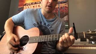 Song About A Girl - Eric Paslay (Beginner Guitar Lesson)